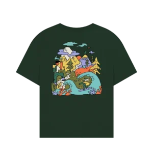 womens-adventure-oversized-evergreen-t-shirt-1