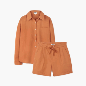 womens-cotton-shirt-and-shorts-set