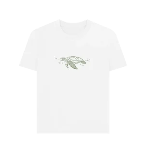 womens-green-turtle-t-shirt