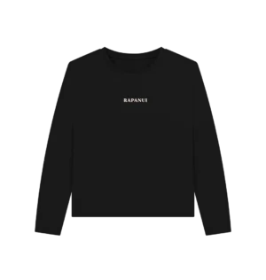 womens-lighthouse-long-sleeve-black-t-shirt